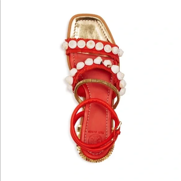 Tory Burch Shoes Tory Burch Sinclair Seashell Sandal Poshmark